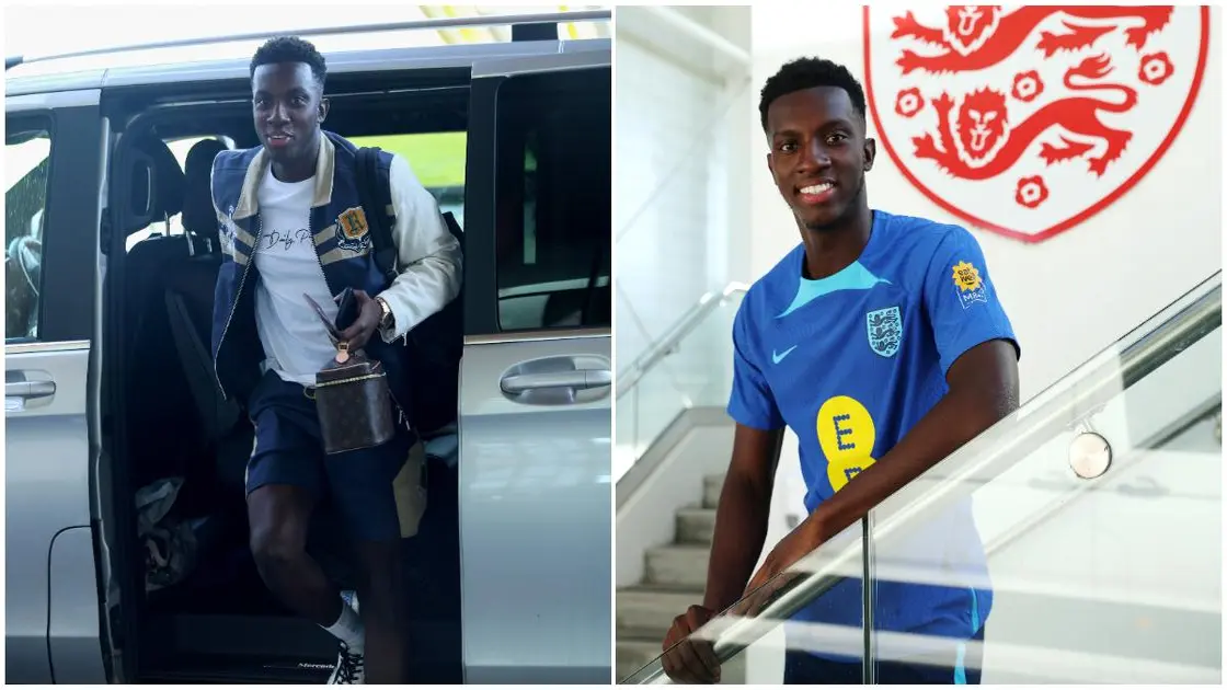 Arsenal striker Eddie Nketiah finally reveals the reason why he chose England over Ghana