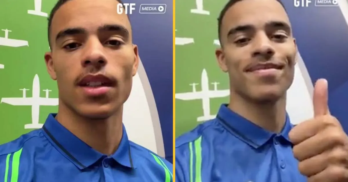 Mason Greenwood sends a heartwarming message to Getafe fans after signing his contract with the club
