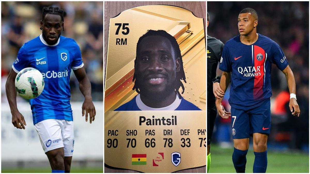 "74? No, I'm even faster than Mbappe"- Joseph Paintsil disagrees with his FC 24 rating