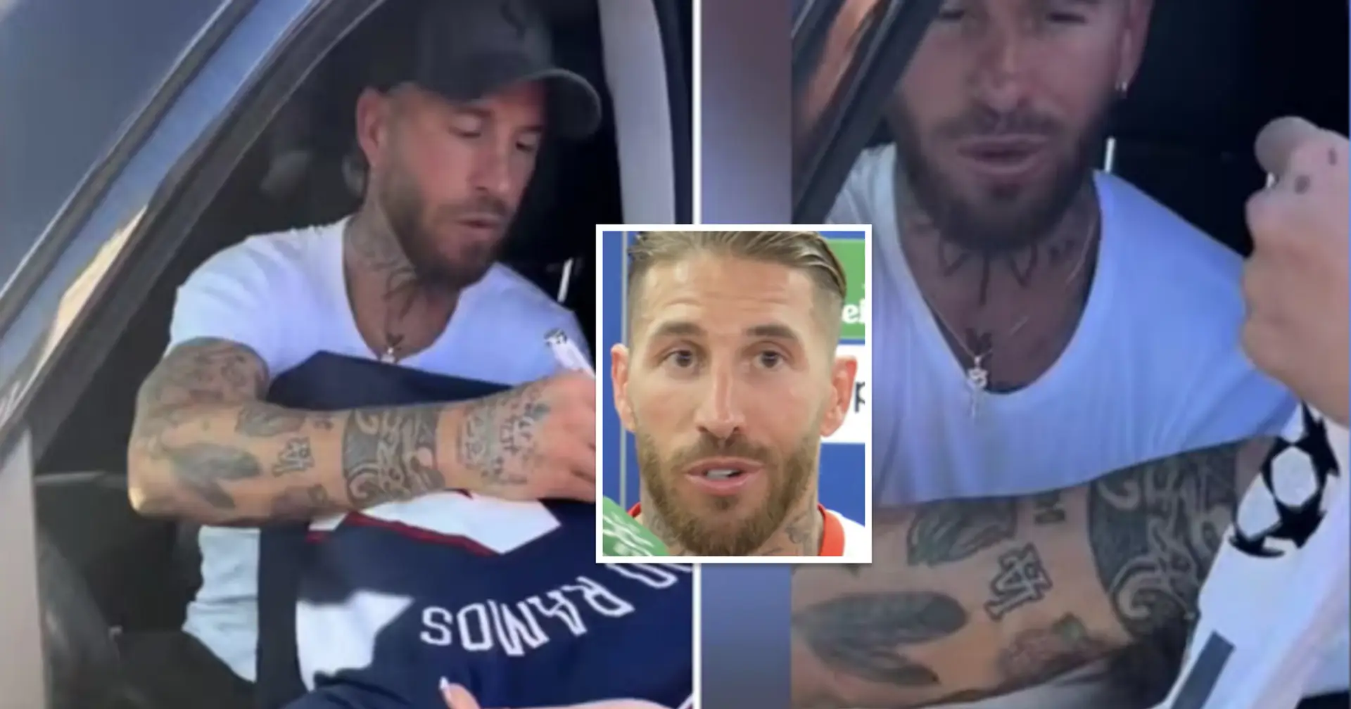 Sergio Ramos finally reveals the reason why he refused to sign an autograph on a Real Madrid shirt.