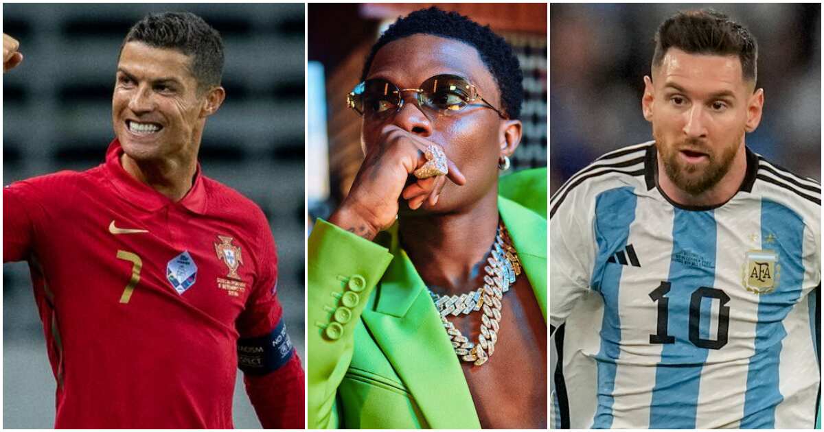 He’s the greatest of all time – Wizkid chooses between Messi and Ronaldo