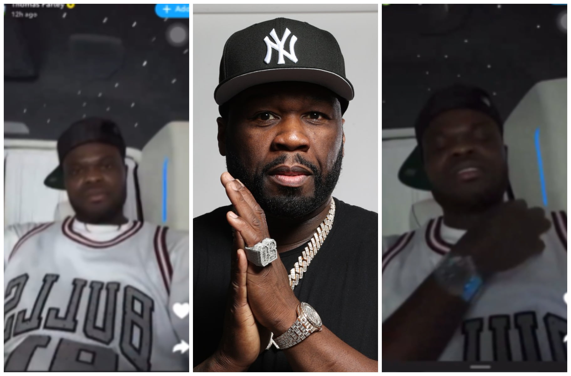 Thomas Partey calls himself 50 cedis as he dresses like 50 cent in a viral video