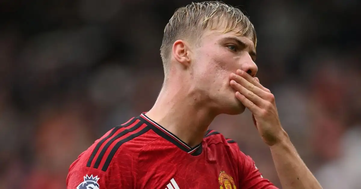 This guy needs deliverance – Man Utd fans react as Rasmus Hojlund is yet to score a goal after 14 EPL games
