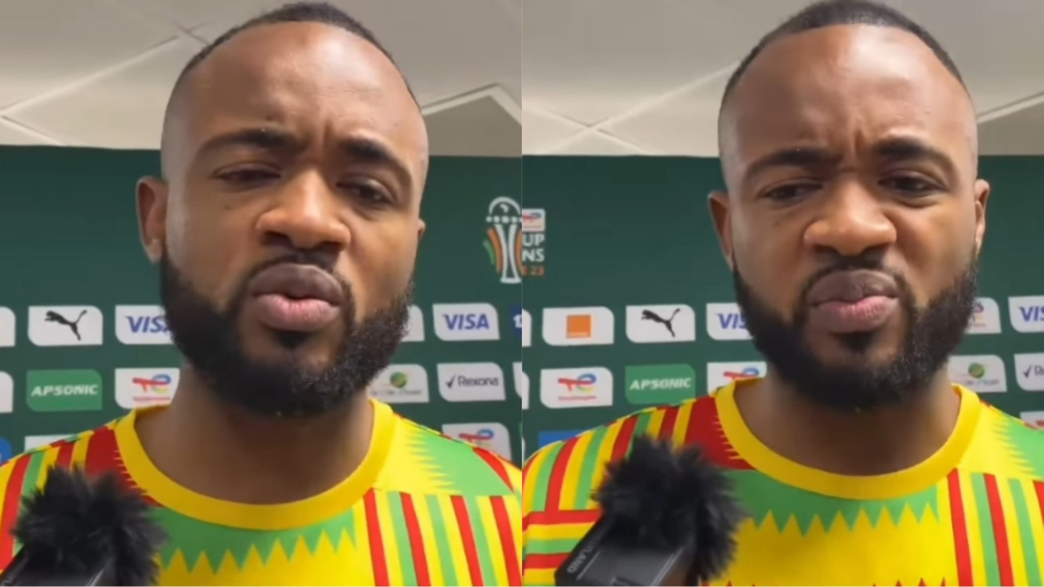 Jordan Ayew reacts to Ghana’s defeat to Cape Verde