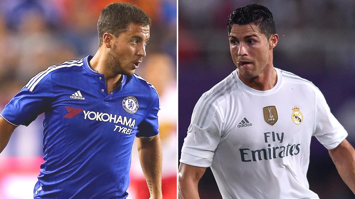 Ronaldo is greater than me, but in terms of pure football, he’s not better than me, says Eden Hazard