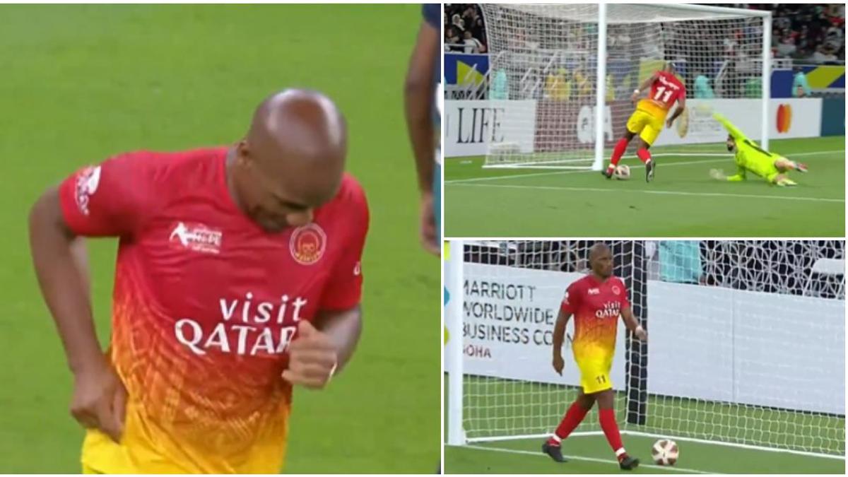 Age is just a number: Drogba proves he’s still got it with solo wonder goal in a Charity Match (Video)