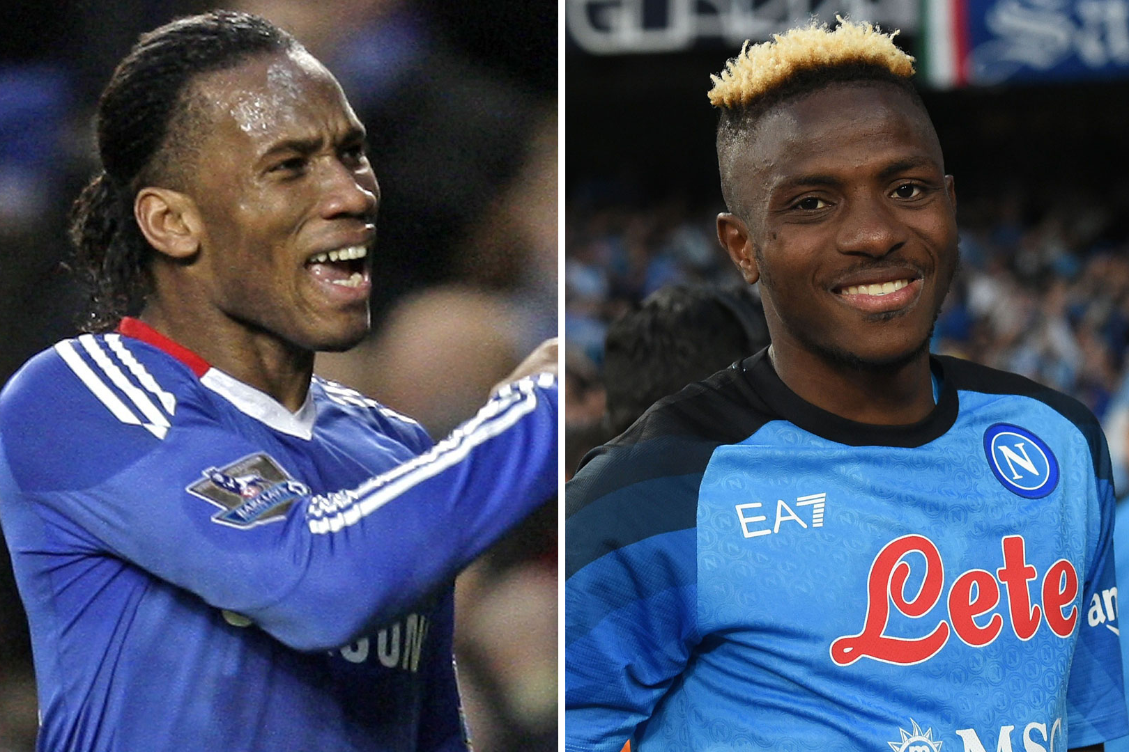 Chelsea reportedly using Drogba as a secret agent to convince Victor Osimhen to sign for the club