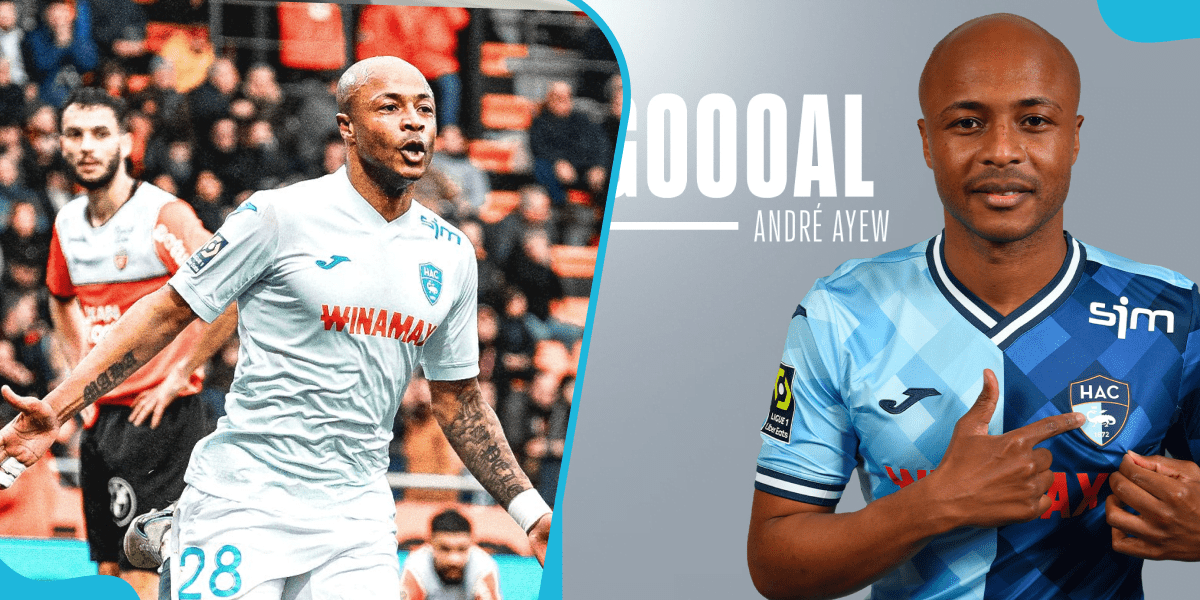 Andre Dede Ayew bicycle kick against Lorient wins Ligue 1 goal of the month