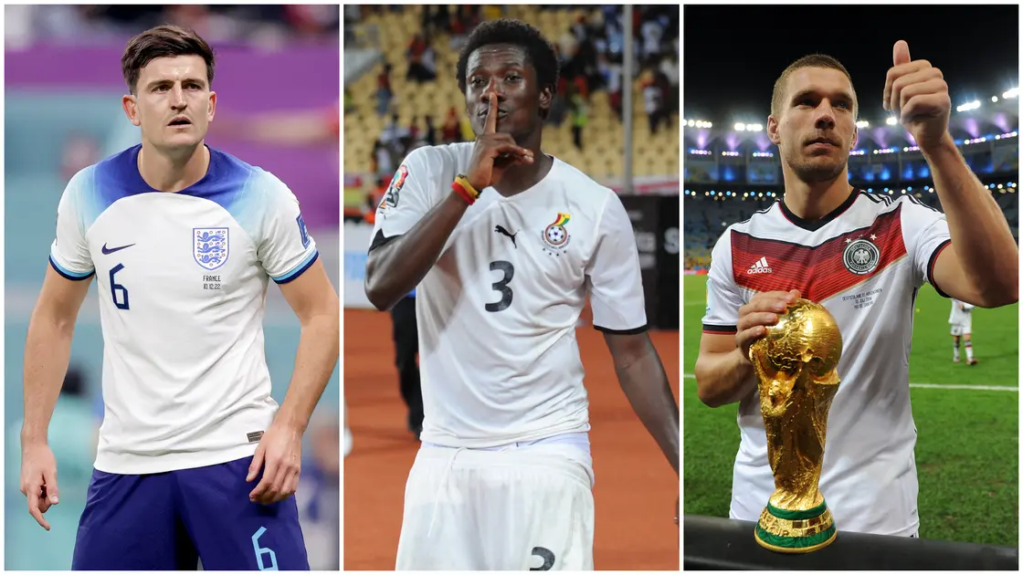 Asamoah Gyan, Maguire, etc.; Top 6 Stars Who Played Better for Country Than Club
