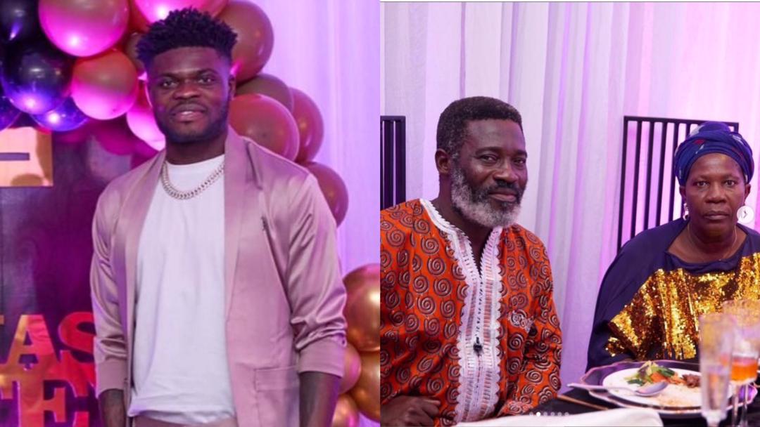 Thomas Partey reveals how his father influenced his football career