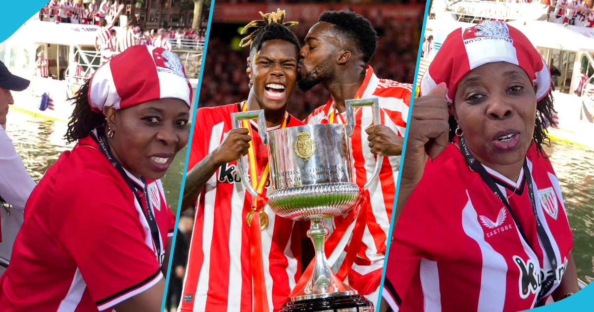 Inaki Williams Mother Joins Athletic Bilbao’s Historic Victory Celebrated with a Grand Sea Parade