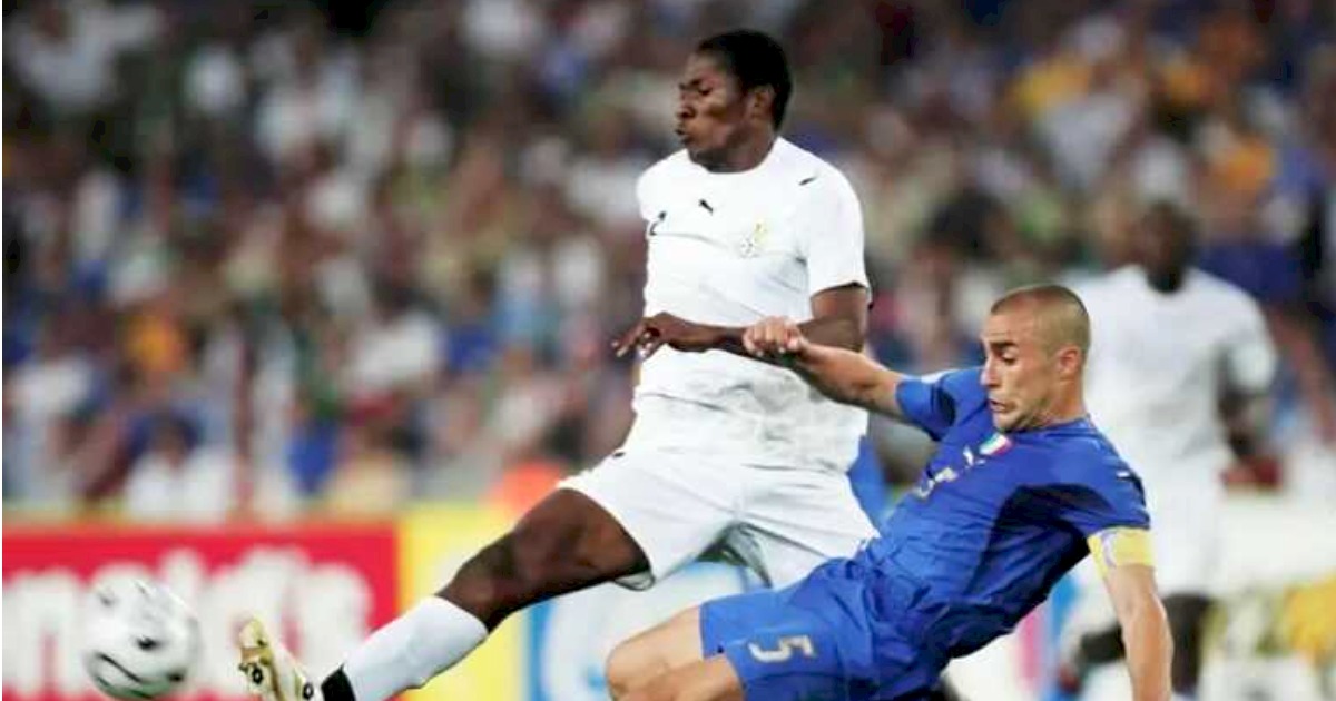 The Italian national team and Fabio Cannavaro are my toughest opponents, says Asamoah Gyan